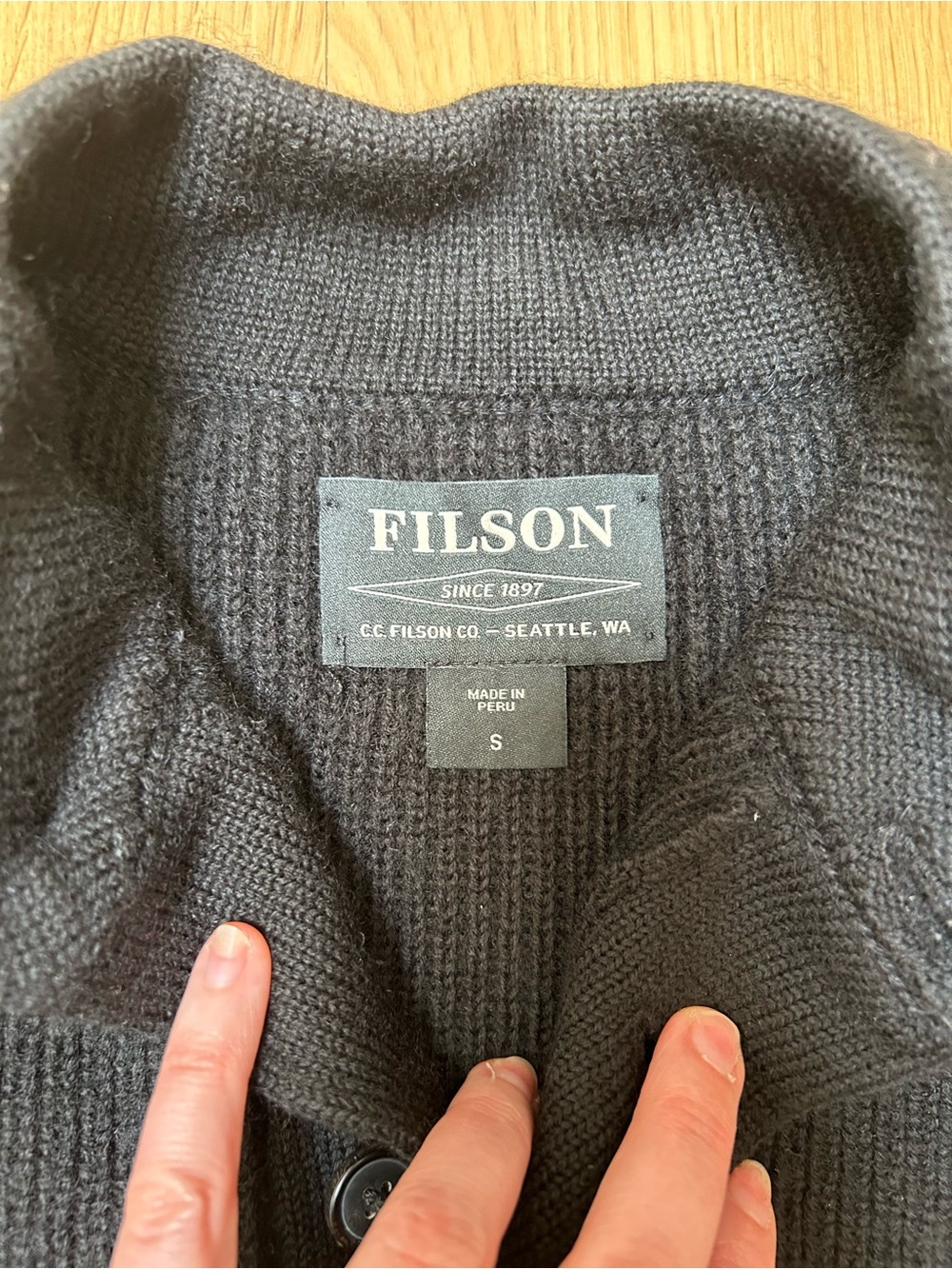 Filson Wool Sweater - Picture 2 of 4